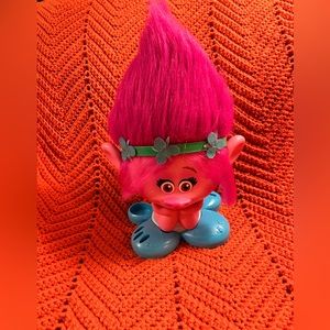 2016 Poppy Troll Styling Head Doll, good condition, pre-loved,hair has been cut